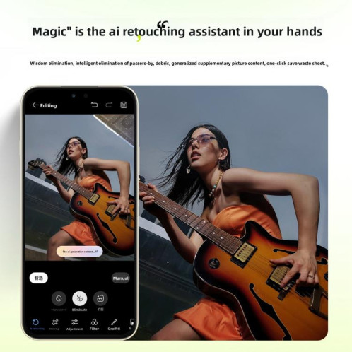 Huawei Maimang 40 5G, 12 Go + 256 Go, 6,7 pouces, réseau : 5G, OTG, non compatible avec Google Play (vert) SH449G265-017